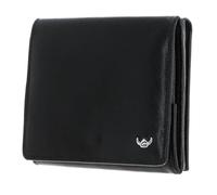 Golden Head Geldbörse Wiener Schachtel Colorado RFID Protect Billfold Coin Wallet with Large Coin Compartment Black schwarz