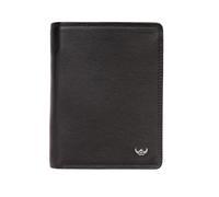 Golden Head - Golden Head Polo RFID Kombischeintasche mit Riegel schwarz Schwarz