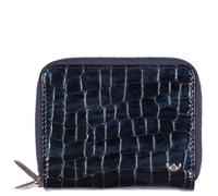 Golden Head Cayenne Kroko-Look Damengeldbörse 12 cm nachtblau