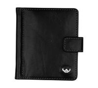 Golden Head Colorado Kreditkartenetui Leder 8,5 cm mit Geldscheinklammer schwarz (190605-8) schwarz
