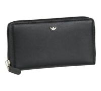 Golden Head Polo Zip Around Wallet Black