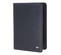 Golden Head Leder Ausweisetui Polo RFID Protect Reisepasshülle 4453 Marineblau dunkelblau