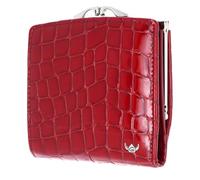 Golden Head Leder Geldbörse Cayenne RFID Protect French Coin Purse Wallet Cherry rot