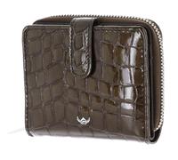 Golden Head Leder Geldbörse Cayenne RFID Protect Minibörse mit Riegel 1006 Toffee braun