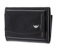Golden Head Leder Geldbörse Colorado RFID Protect Minischeintasche 1314 Schwarz