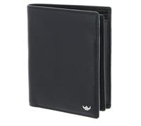Golden Head Leder Geldbörse Dublin RFID Protect Kombischeintasche 1250 Schwarz