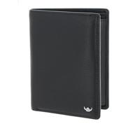 Golden Head Leder Geldbörse Dublin RFID Protect Kombischeintasche 1287 Schwarz