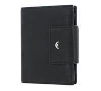 Golden Head Leder Geldbörse Dublin RFID Protect Kombischeintasche mit Riegel 1238 Schwarz