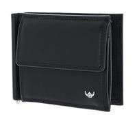Golden Head Leder Geldbörse Geldklammer Polo RFID Protect Clip-Scheintasche 1921 Schwarz
