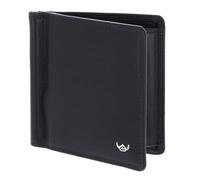 Golden Head Polo RFID Protect Money Clip Billfold Wallet Black