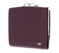 Golden Head Leder Geldbörse Madrid RFID Protect Bügelbörse 2049 Aubergine dunkelviolett