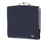 Golden Head Leder Geldbörse Madrid RFID Protect Bügelbörse 2049 Blau dunkelblau