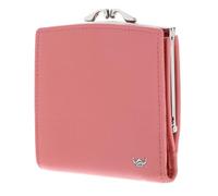 Golden Head Madrid RFID Protect French Coin Purse Wallet Coral