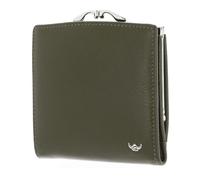 Golden Head Leder Geldbörse Madrid RFID Protect Bügelbörse 2049 Oliv olivgrün