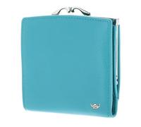 Golden Head Leder Geldbörse Madrid RFID Protect Bügelbörse 2049 Türkis
