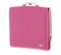 Golden Head Leder Geldbörse Madrid RFID Protect French Coin Purse Wallet Fuchsia pink