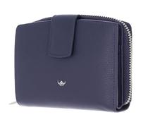 Golden Head Leder Geldbörse Madrid RFID Protect Kombischeintasche mit Riegel 1438 Blau dunkelblau