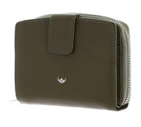 Golden Head Leder Geldbörse Madrid RFID Protect Kombischeintasche mit Riegel 1438 Oliv olivgrün