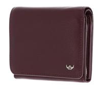 Golden Head Leder Geldbörse Madrid RFID Protect Zipped Billfold Coin Wallet Amarone dunkelviolett