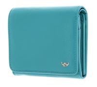 Golden Head Leder Geldbörse Madrid RFID Protect Zipped Billfold Coin Wallet Turquoise türkis