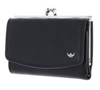 Golden Head Leder Geldbörse Polo RFID Protect Bügelbörse 2255 Schwarz