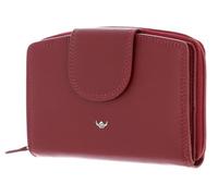 Golden Head Leder Geldbörse Polo RFID Protect Damenbörse mit RV 3319 Rot dunkelrot