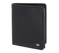 Golden Head Leder Geldbörse Polo RFID Protect Kombischeintasche 1230 Schwarz