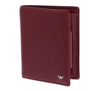Golden Head Leder Geldbörse Polo RFID Protect Kombischeintasche 1289 Rot dunkelrot