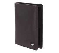 Golden Head Leder Geldbörse Polo RFID Protect Kombischeintasche 1348 Dunkelbraun