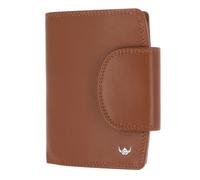 Golden Head Polo RFID Protect Kombischeintasche mit Riegel 1439 Cognac