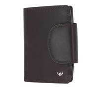 Golden Head Polo RFID Protect Kombischeintasche mit Riegel 1439 Dunkelbraun