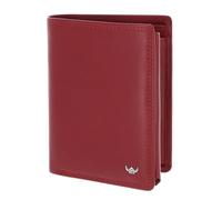Golden Head Polo RFID Protect Geldbörse Leder 9 cm rot