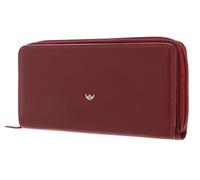Golden Head Leder Geldbörse Polo RFID Protect RV-Damenbörse 2803 Rot dunkelrot