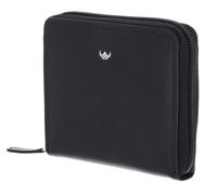 Golden Head Leder Geldbörse Polo RFID Protect RV-Damenbörse 2826 Schwarz