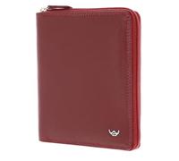 Golden Head Leder Geldbörse Polo RFID Protect RV-Kombischeintasche 3302 Rot dunkelrot