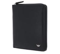 Golden Head Geldbörse Polo 3302 RFID Protect Leder Reißverschluss Schwarz