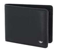 Golden Head Polo Geldbörse RFID Schutz Leder 12.5 cm schwarz