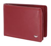 Golden Head Leder Geldbörse Polo RFID Protect Scheintasche mit Geheimfach 1159 Rot dunkelrot