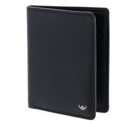 Golden Head Polo RFID Protect Billfold Coin Wallet Without Coin Department Black