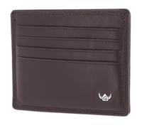 Golden Head Leder Kartenhalter Polo RFID Protect Kartenetui 4440 Dunkelbraun