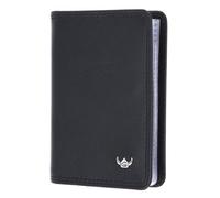 Golden Head Polo Kreditkartenetui RFID Leder 7 cm schwarz
