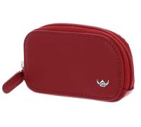 Golden Head Polo Zipped Key Case Red