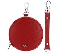Golden Head Leder Schlüsselmäppchen Utensilientasche Palma RV-Schlüsseletui rund 5110 Rot