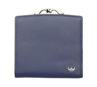 Golden Head Madrid RFID Protect French Coin Purse Wallet Blue