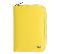 Golden Head Madrid Geldbörse RFID Schutz Leder 11.5 cm gelb
