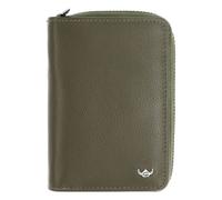 Golden Head Madrid Geldbörse RFID Schutz Leder 11.5 cm oliv