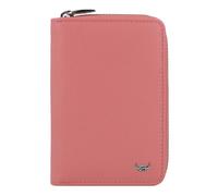 Golden Head Madrid RFID Protect Zipped Billfold Coin Wallet Coral