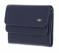 Golden Head Madrid RFID Protect Billfold Coin Wallet With Front Flap Snap Closure Blue