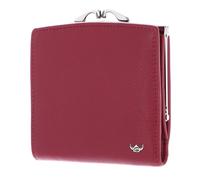 Golden Head Leder Geldbörse Madrid RFID Protect French Coin Purse Wallet Red rot