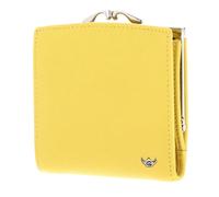 Golden Head Madrid RFID Protect French Coin Purse Wallet Sun Yellow